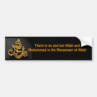 Shahadah English Bumpersticker