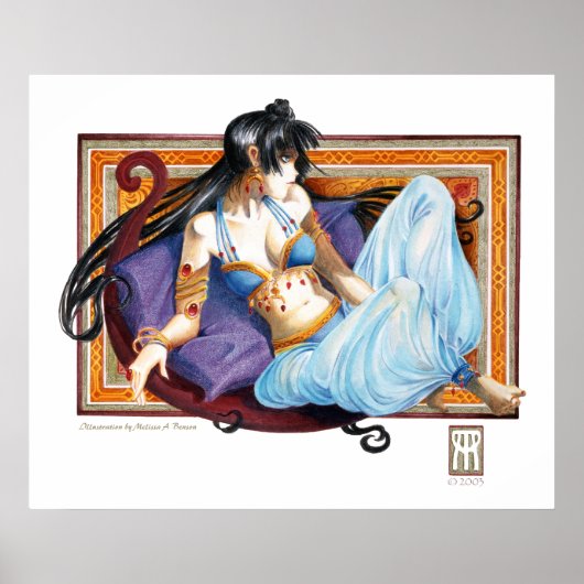 Shaharazade Genii Poster (Voorkant)