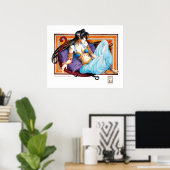 Shaharazade Genii Poster (Thuiskantoor)