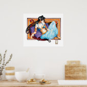 Shaharazade Genii Poster (Keuken)