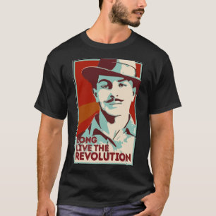 Shaheed Bhagat Singh Revolutie T-shirt