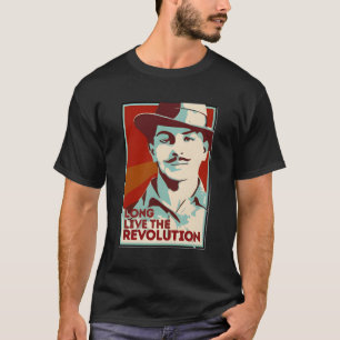 Shaheed Bhagat Singh Revolutie T-shirt