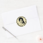 shaheed -e-azam Bhagat Singh Ronde Sticker (Envelop)