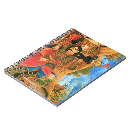 Shahnameh Notitieboek (Linkerzijde)