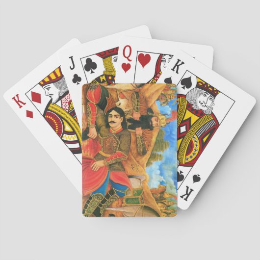 Shahnameh Pokerkaarten (Achterkant)