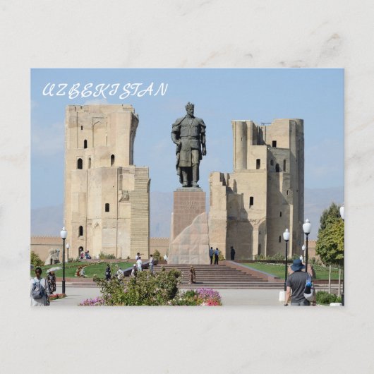Shahrisabz, Oezbekistan Briefkaart (Voorkant)