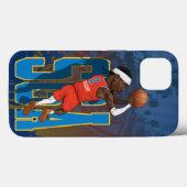 Shai Gilgeous-Alexander karikatuur Case-Mate iPhone Case (Achterkant (horizontaal))