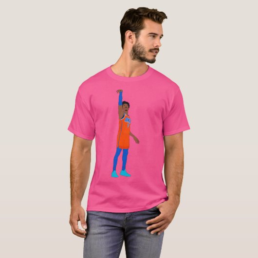 Shai Gilgeous-Alexander T-shirt (Voorkant volledig)