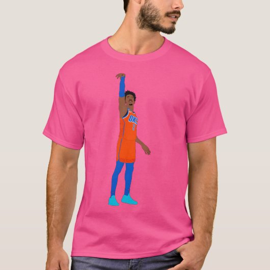 Shai Gilgeous-Alexander T-shirt (Voorkant)