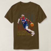 Shai Gilgeous Alexander WPAP T-shirt (Design voorkant)