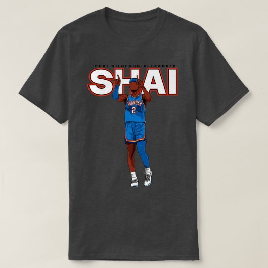 Shai GilgeousAlexander 4 T-shirt (Design voorkant)