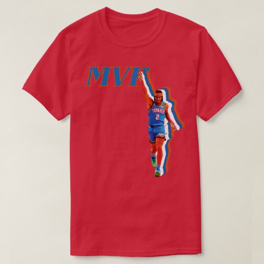Shai GilgeousAlexander x MVP T-shirt (Design voorkant)