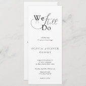 Shailene Zwart en Wit Gelofte Vernieuwing Kaart (Voorkant / Achterkant)