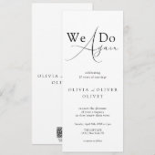 Shailene Zwart en Wit Gelofte Vernieuwing Kaart (Voorkant / Achterkant)