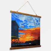 Shainy's liefde hangend wandkleed (Gebogen)