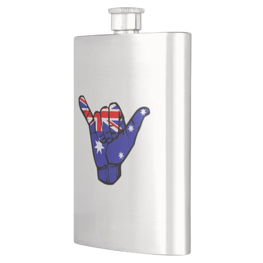 Shaka Australia Flag Flacon (Links)