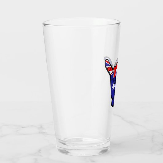 Shaka Australia Flag Glas (Rechts)