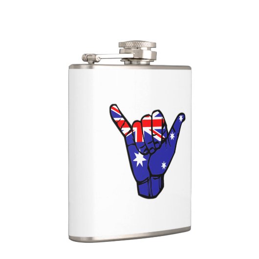 Shaka Australia Flag Heupfles (Rechts)