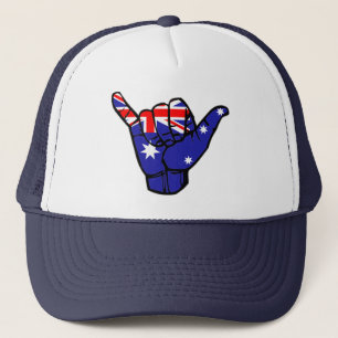 Shaka Australia Flag Trucker Pet