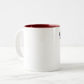 Shaka Australia Flag Tweekleurige Koffiemok (Voorkant links)