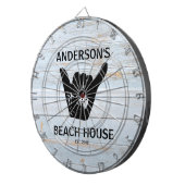 Shaka Beach House Surfer  Dartbord (Voorkant Rechts)