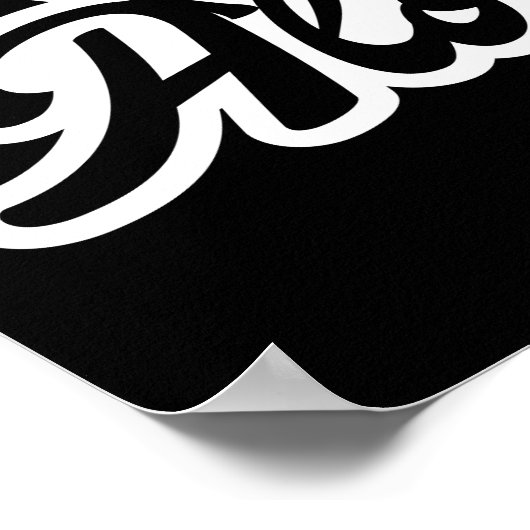 Shaka Hand, Hang Losse teken Aloha Poster (Hoek)