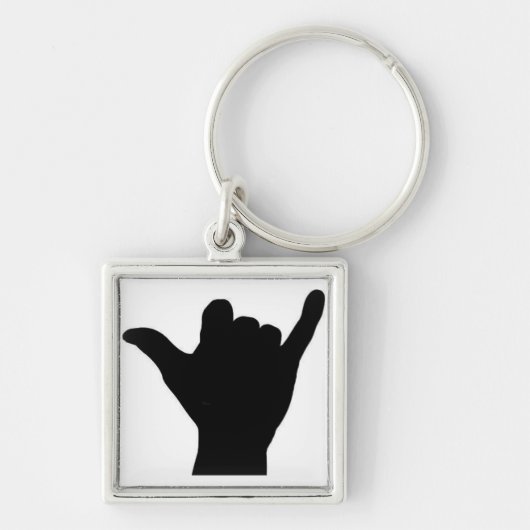 Shaka hand sign sleutelhanger (Voorkant)