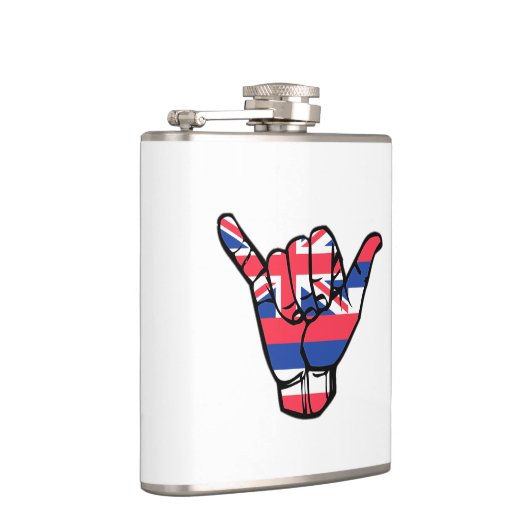 Shaka Hawaii Flag Heupfles (Rechts)