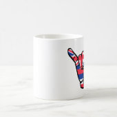 Shaka Hawaii Flag Koffiemok (Center)