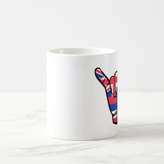 Shaka Hawaii Flag Koffiemok (Center)