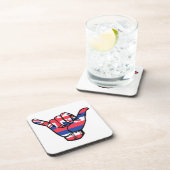 Shaka Hawaii Flag Onderzetter (Rechterzijde)