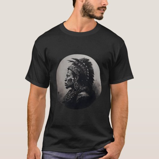 Shaka - Koning van de Zoeloe T-shirt (Voorkant)