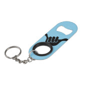 Shaka Mini Flessenopener (Voorkant Gekanteld)