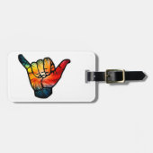 Shaka Rainbow Bagagelabel (Voorkant horizontaal)