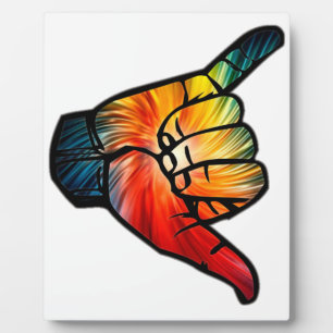 Shaka Rainbow Fotoplaat