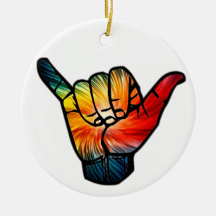 Shaka Rainbow Keramisch Ornament