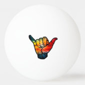 Shaka Rainbow Pingpongbal (Voorkant)