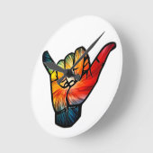 Shaka Rainbow Ronde Klok (Hoek)