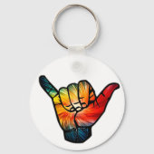 Shaka Rainbow Sleutelhanger (Voorkant)