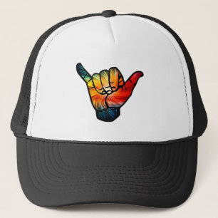 Shaka Rainbow Trucker Pet