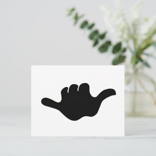 Shaka Sign Briefkaart (Staand voorkant)