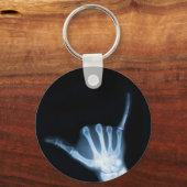 Shaka Sign X-Ray (Hang los) Sleutelhanger (Voorkant)