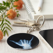 Shaka Sign X-Ray (Hang los) Sleutelhanger (Zijkant)