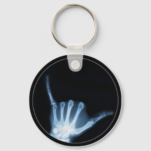 Shaka Sign X-Ray (Hang los) Sleutelhanger