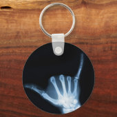 Shaka Sign X-Ray (Hang los) Sleutelhanger (Voorkant)