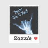 Shaka Sign X-Ray (Hang los) Sticker (Vel)