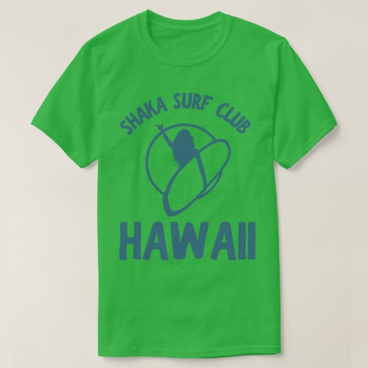 Shaka Surf Club Hawaii TShirt (Design voorkant)