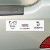 SHAKABUKU BUMPERSTICKER (Op auto)