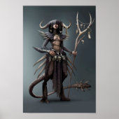 Shakal het halfgevormde Poster (Voorkant)