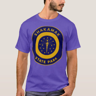 Shakamak State Park Indiana Vlag Bullseye T-shirt